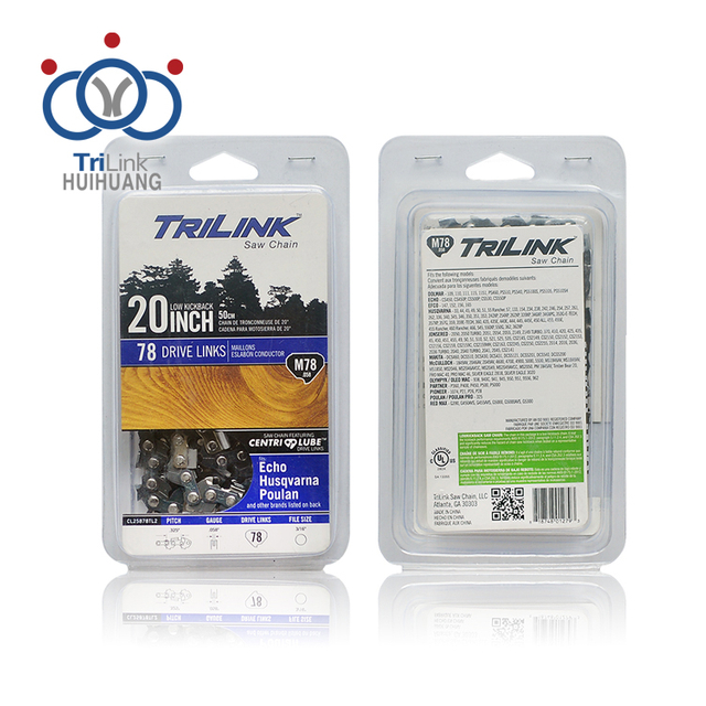 Профессиональная высококачественная стальная цепная пила TRILINK по стандарту ISO.